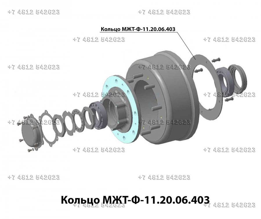 Кольцо МЖТ-Ф-11.20.06.403