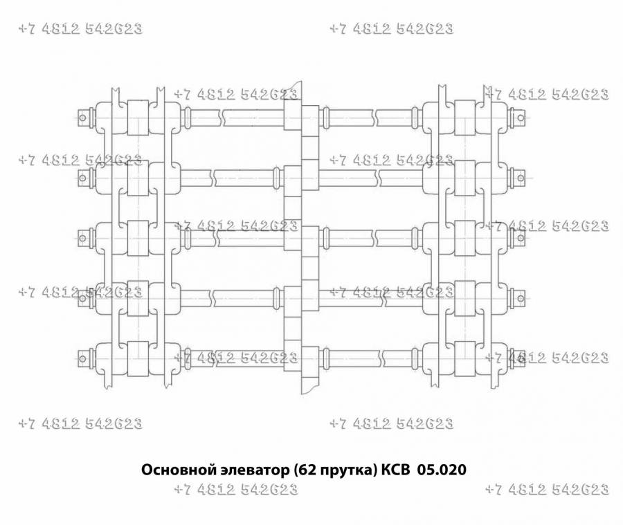 Полотно заднее КСВ 05.020