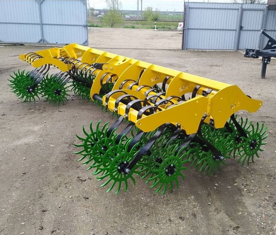 Борона ротационная мотыга Imperial 6000С (Складная, стойка SKR 55х10, колесо SKR)