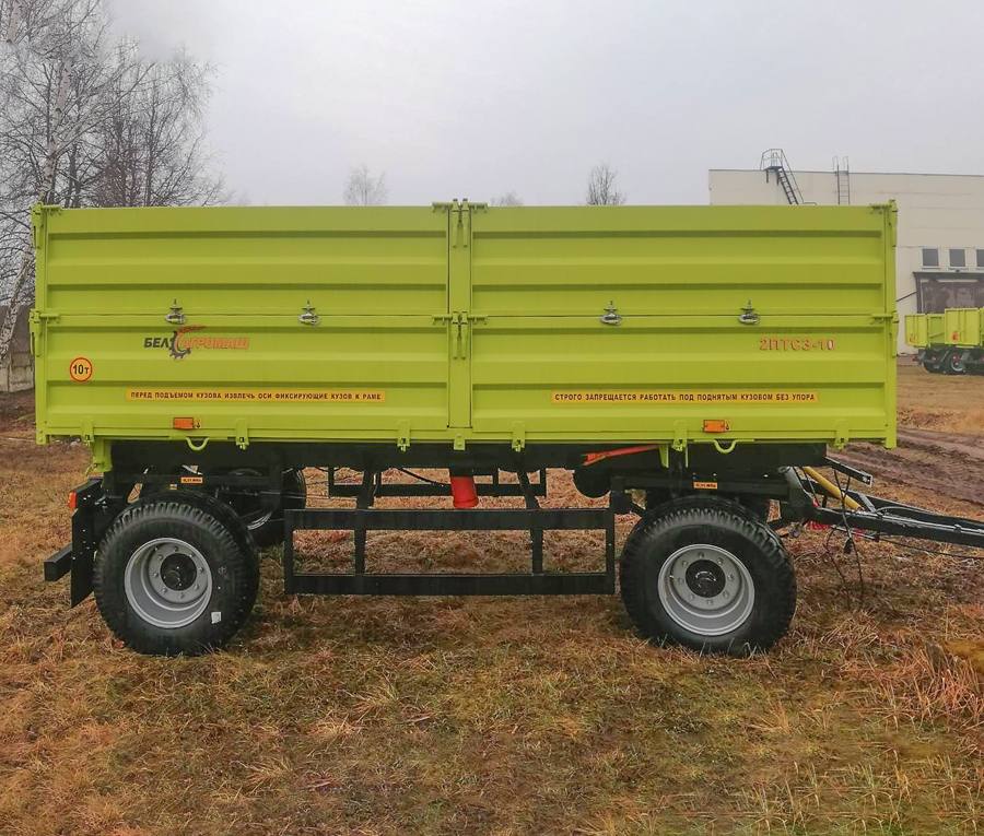 Прицеп тракторный 2ПТС-10 "Зерновоз"